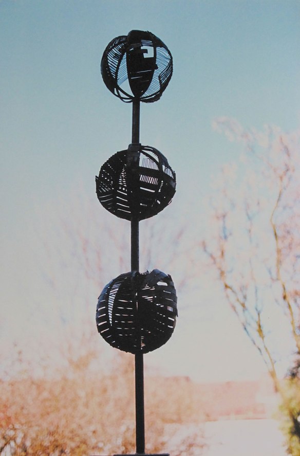 Metaphysical form No 2 - Mild steel 1971. Private collection