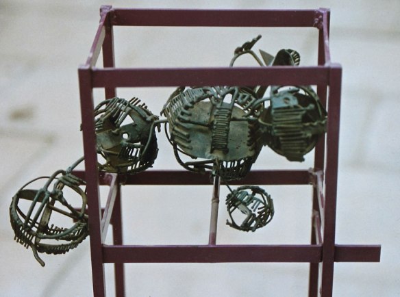 Detail - Sculpture for Blackburn - Mild steel 1971. Private Collection