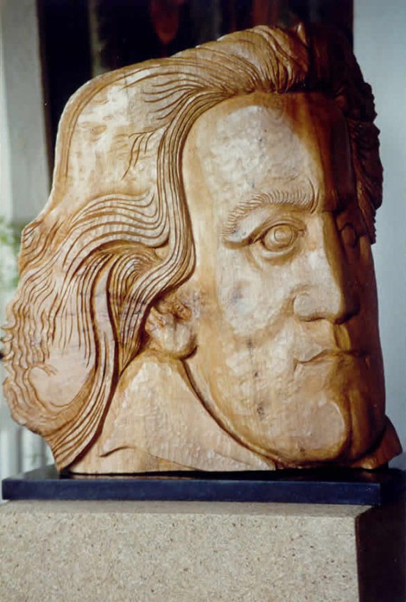 Beethoven - Elm burr 1997. Commission