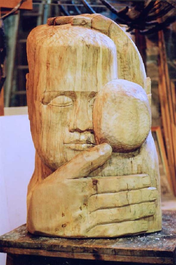 Paternity ll - Sycamore 1994. 79x51x51- Available