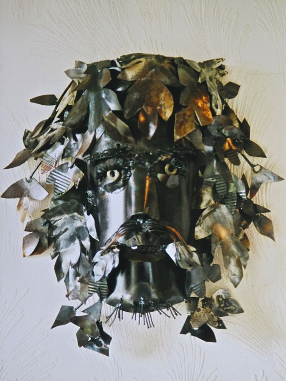 The Green Man - Recycled mild steel 1998. Private collection