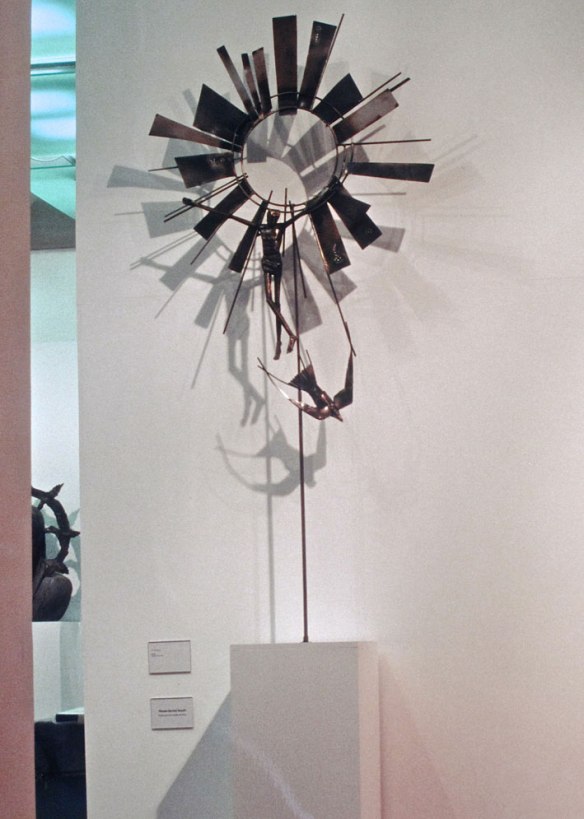 Trinity- Mild steel 2003. Private collection - St Gregory of Nyssa  Episcopal Church, San Francisco, USA